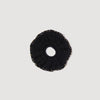 Chouchou Crochet Beaded Crochet Scrunchie Black
